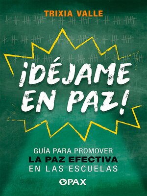 cover image of ¡Déjame en paz!